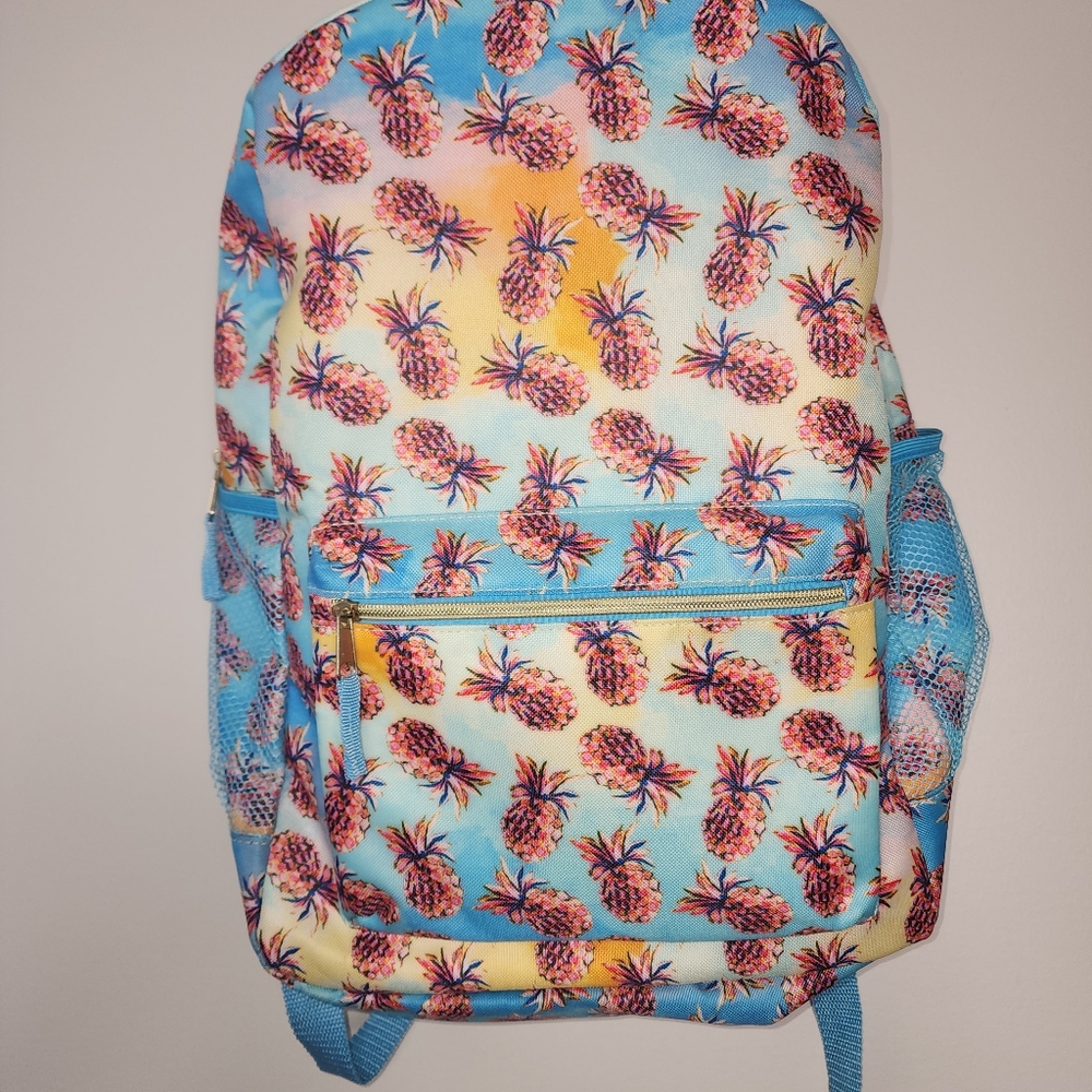 Pineapple‎ Print Backpack